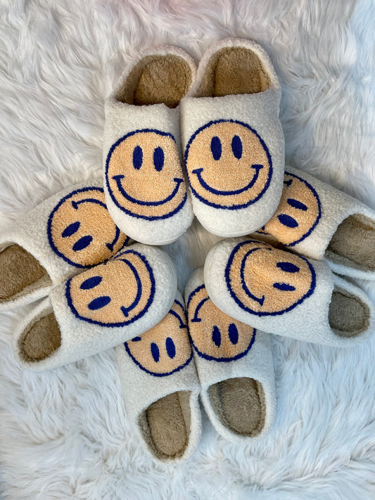 Smiley Face Slippers